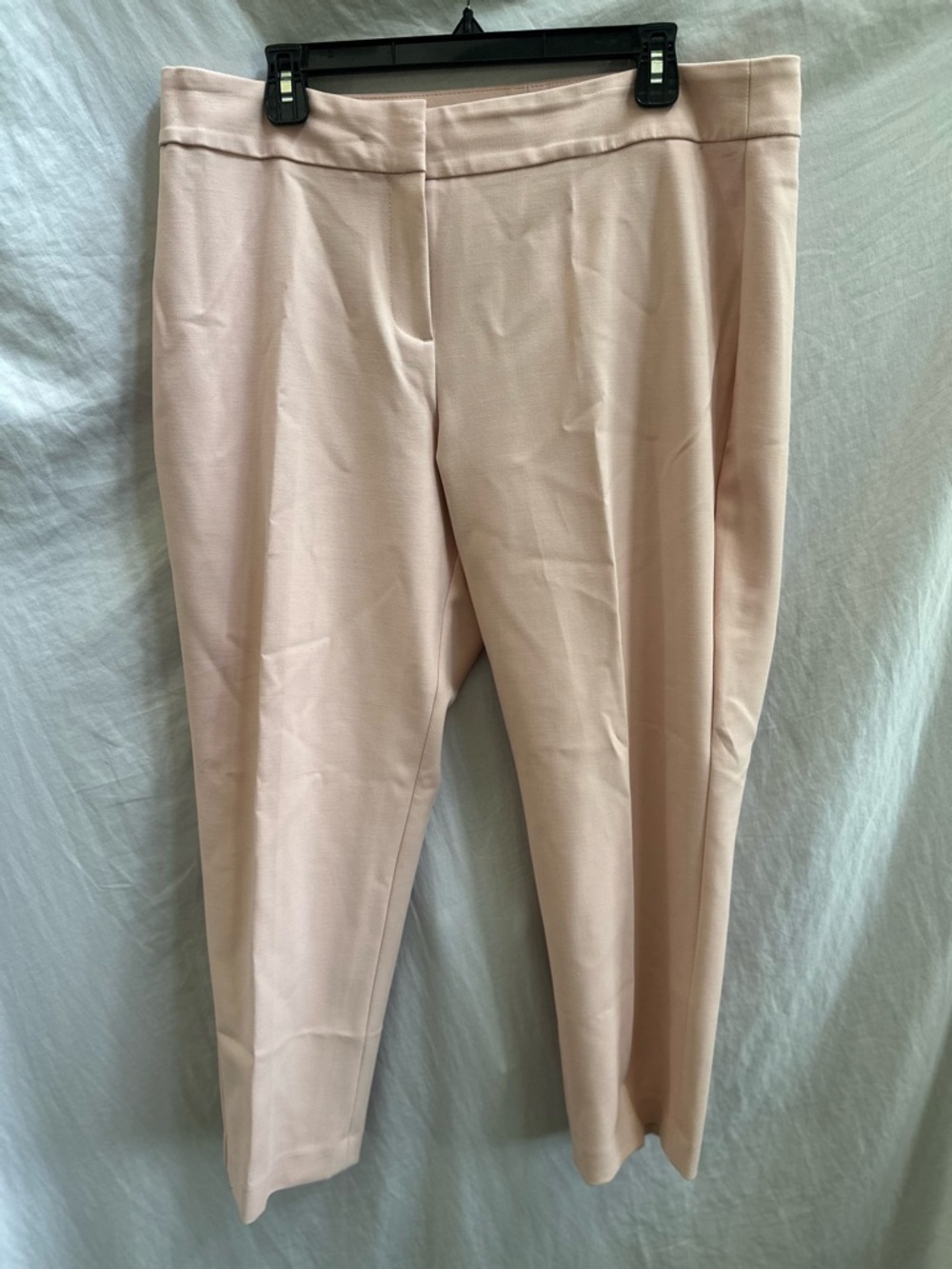 Talbots Tailored Ankle Pants in Light Blush